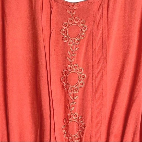 Lauren Conrad Eyelet Romper with Pockets - Picture 2 of 13